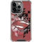 DC Comics Superman Red Pattern iPhone 14 Pro Clear Case